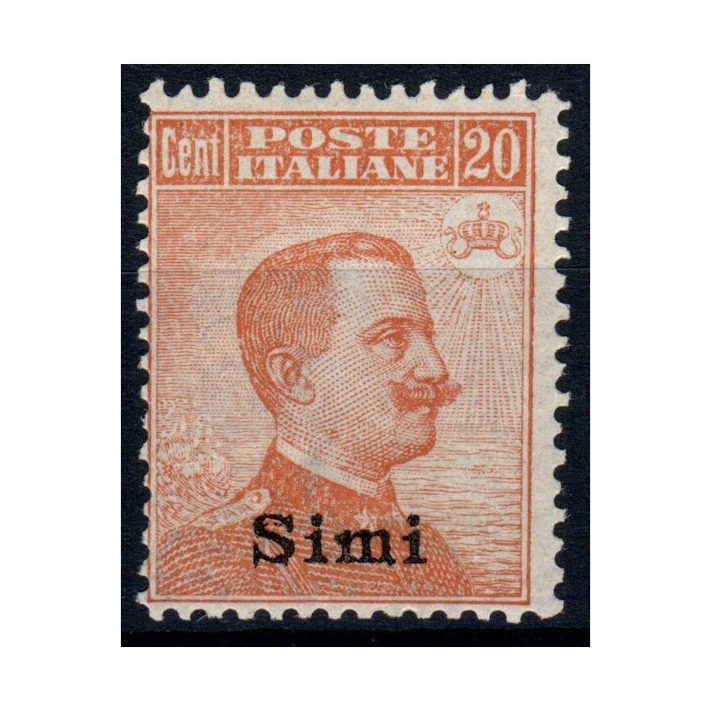 COLONIE 1921-22 EGEO SOPR. SIMI 20 CENT. N.11 G.I MNH**  | Filateli...