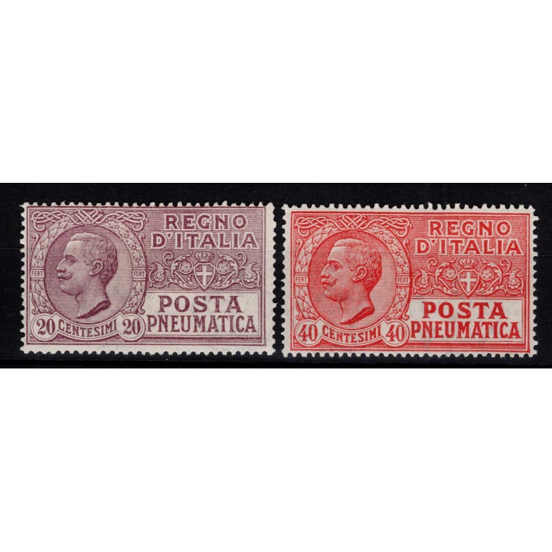 REGNO D'ITALIA 1925 POSTA PNEUMATICA 2 V. G.O MH* / US.  | Filateli...