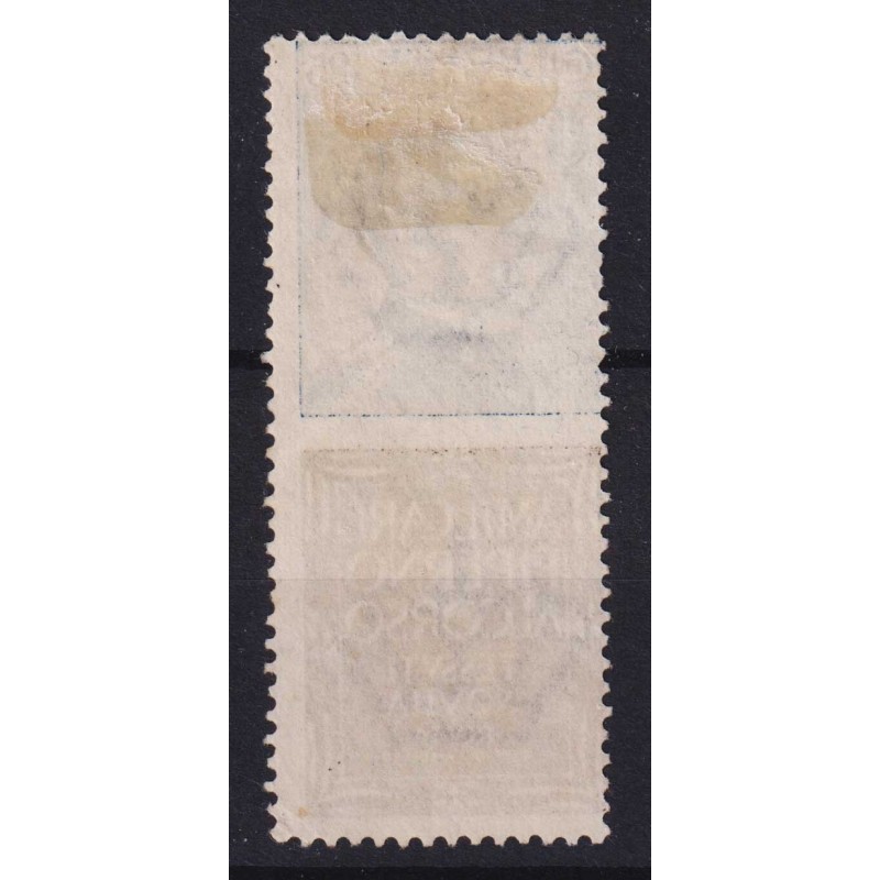 REGNO D'ITALIA 1924-25 PUBBLICITARI 25 CENTESIMI PIPERNO N.6 US. CE...