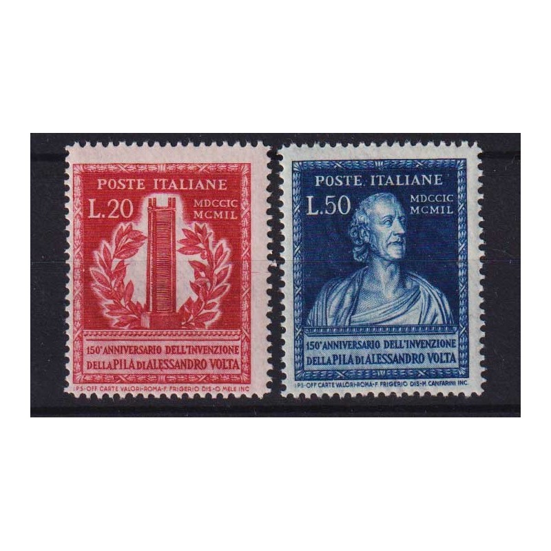 REPUBBLICA 1949 VOLTA 2 V. G.I MNH**  | Filatelia Meloni