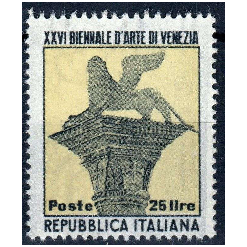 REPUBBLICA 1952 BIENNALE D'ARTE VENEZIA G.I MNH** 6  | Filatelia Me...