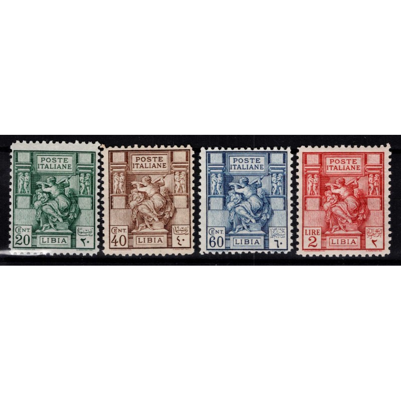 COLONIE LIBIA 1926-29 SIBILLA LIBICA 4 V. G.I MNH**  | Filatelia Me...