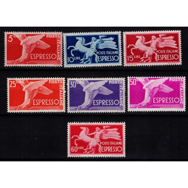 REPUBBLICA 1945-52 ESPRESSI DEMOCRATICA 7 V. G.I MNH**  | Filatelia...