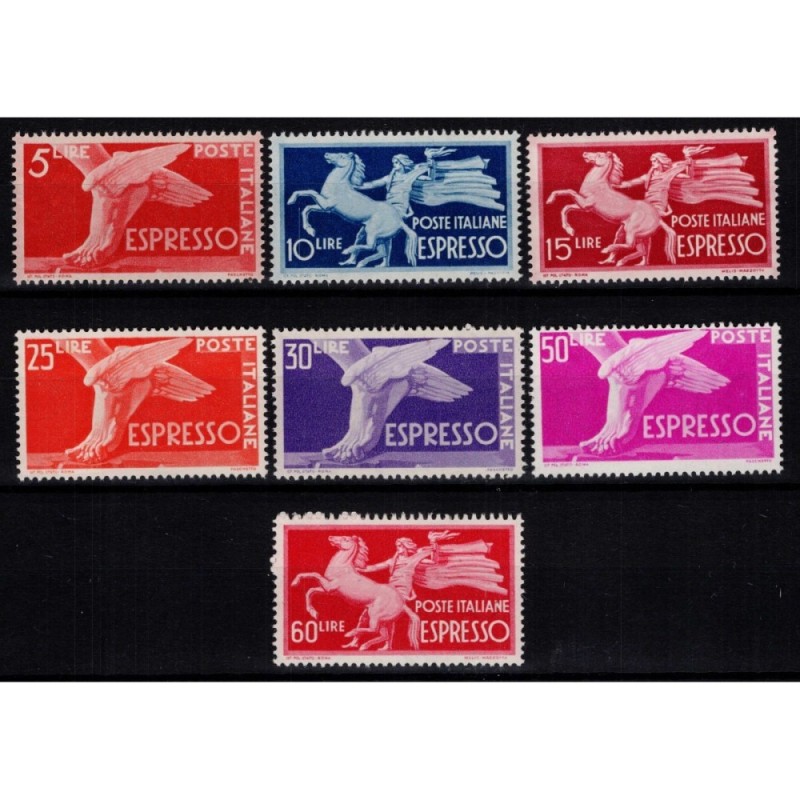 REPUBBLICA 1945-52 ESPRESSI DEMOCRATICA 7 V. G.I MNH**  | Filatelia...