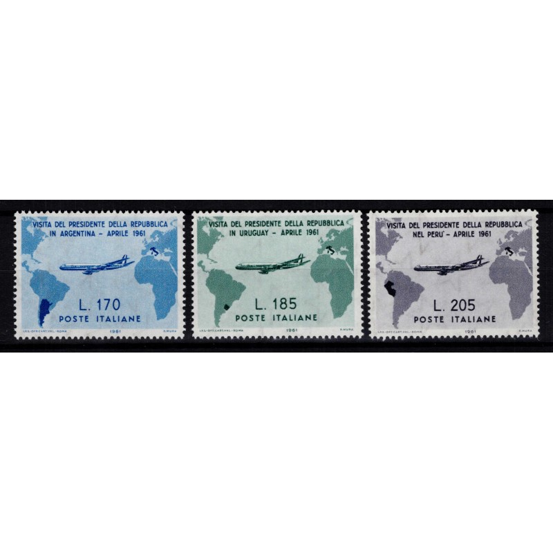 REPUBBLICA 1961 GRONCHI 3 V. G.I MNH**  | Filatelia Meloni