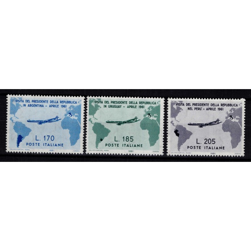 REPUBBLICA 1961 GRONCHI 3 V. G.I MNH**  | Filatelia Meloni