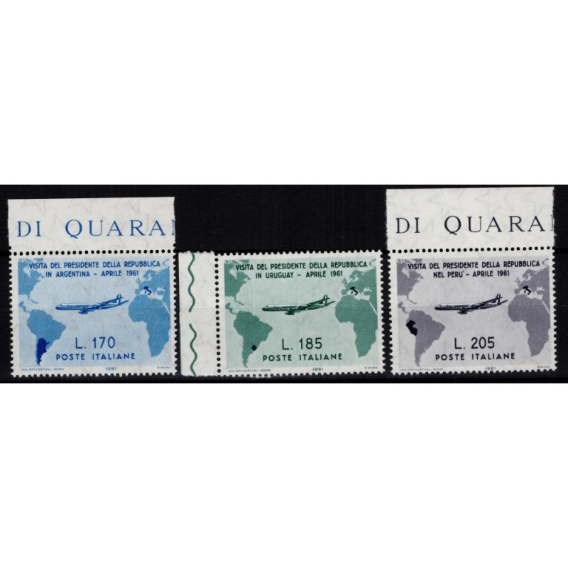 REPUBBLICA 1961 GRONCHI 3 V. G.I MNH**  | Filatelia Meloni