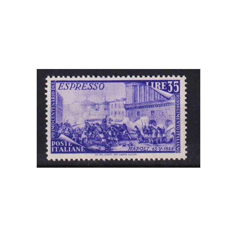 REPUBBLICA 1948 RISORGIMENTO ESPRESSO 35 LIRE G.I MNH**  | Filateli...