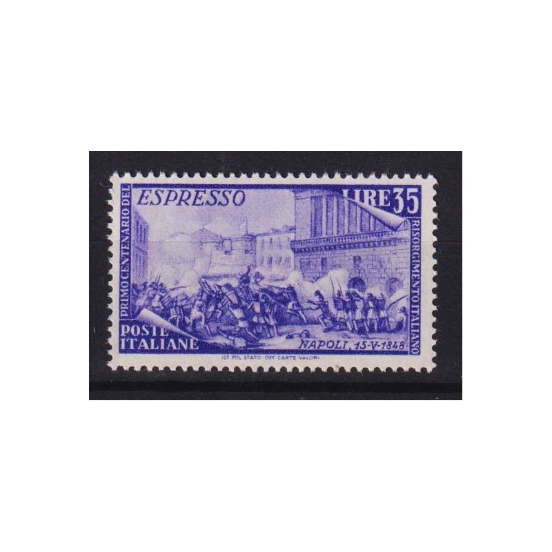 REPUBBLICA 1948 RISORGIMENTO ESPRESSO 35 LIRE G.I MNH**  | Filateli...