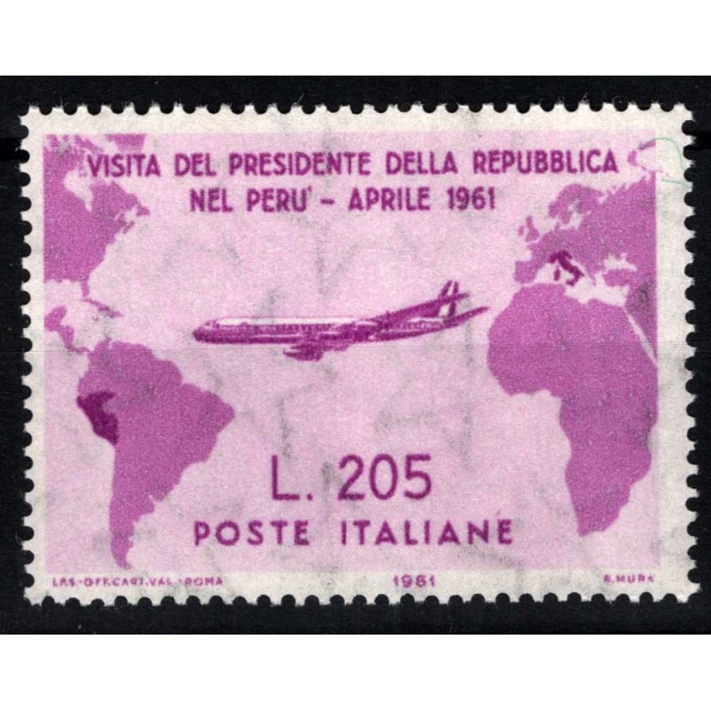 REPUBBLICA 1961 GRONCHI ROSA 205 LIRE G.I. MNH** CERT.  | Filatelia...