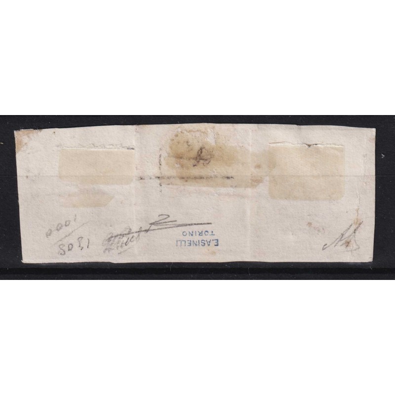 NAPOLI 1858 FALSO 10 GRANA CARMINIO LILLACEO IV TIPO N.F6 3 V. US. ...