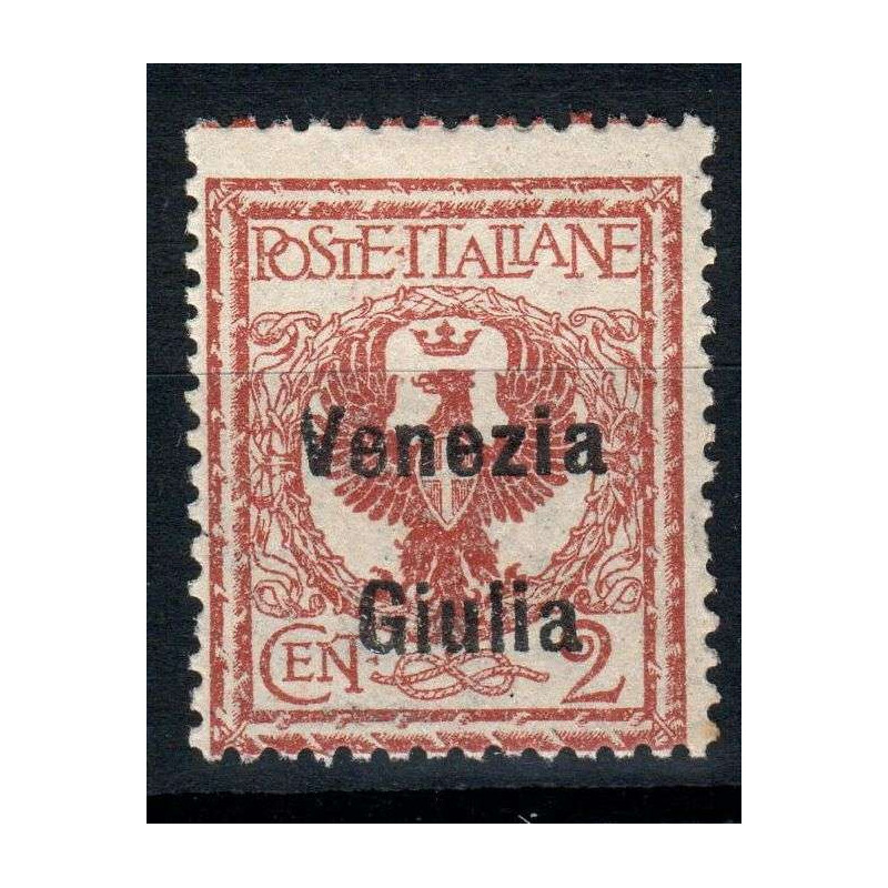 OCCUPAZIONI VENEZIA GIULIA 1918-19 2 CENTESIMI N.20 G.I MNH**  | Fi...