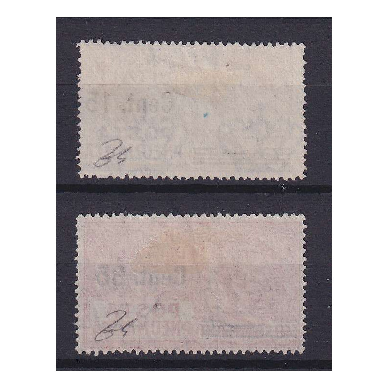 REGNO D'ITALIA 1927 POSTA PNEUMATICA 2 VALORI N.10-11 USATI  | Fila...