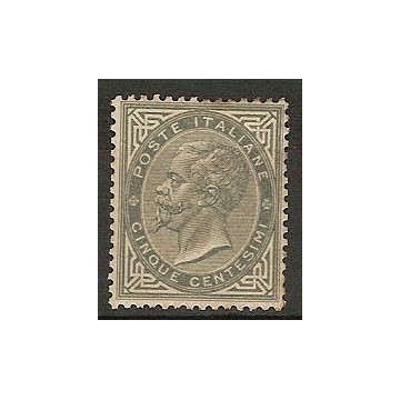 1866 REGNO 5 c. TORINO T16 OTTIMA CENTRATURA CERT. T.L. MLH*  | Fil...