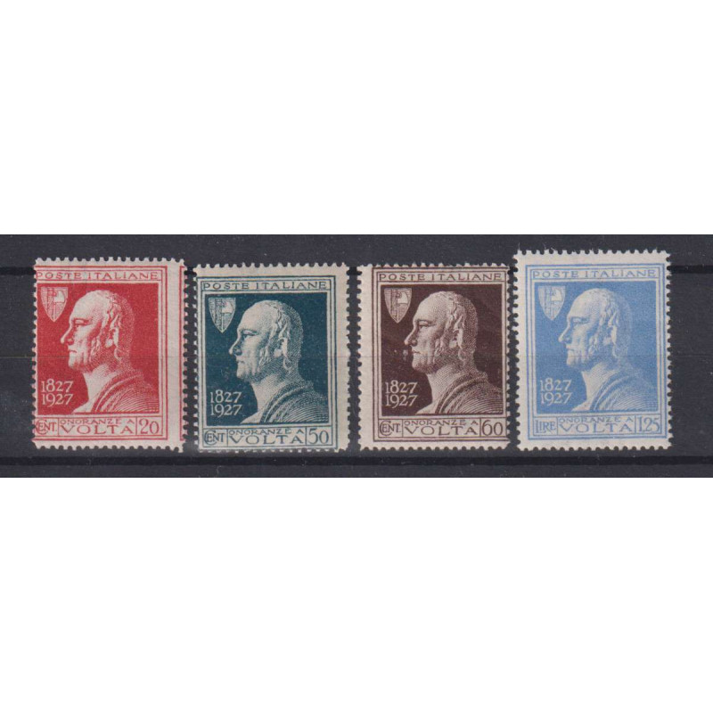 REGNO D'ITALIA 1927 VOLTA 4 V. G.I MNH**  | Filatelia Meloni