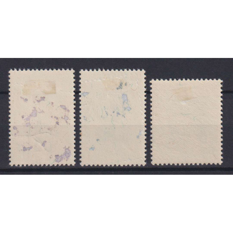 LIECHTENSTEIN 1952 QUADRI GALLERIA DEL PRINCIPATO 3 V. G.O MH*  | F...