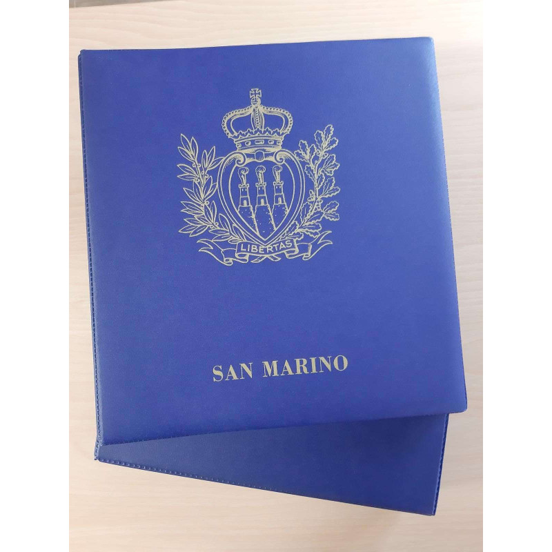 COLLEZIONE SAN MARINO 1967 AL 1972 IN QUARTINA G.I.** COME FOTO IN ...