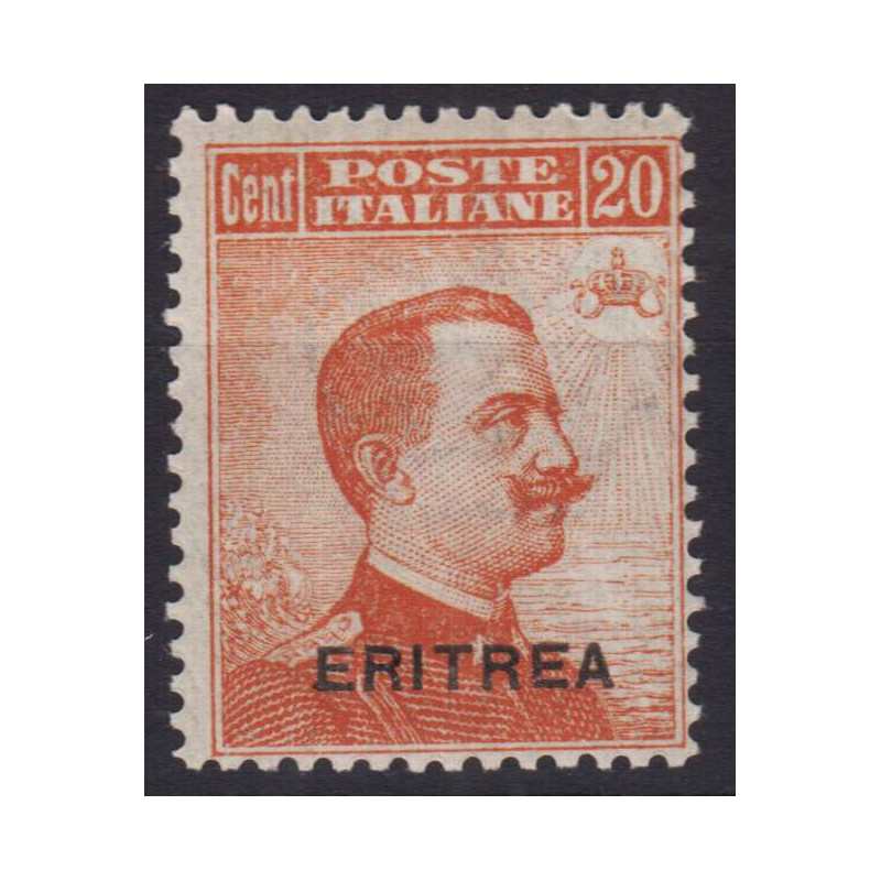 ERITREA 1921 MICHETTI 20 ARANCIO N.49 G.I MNH**  | Filatelia Meloni