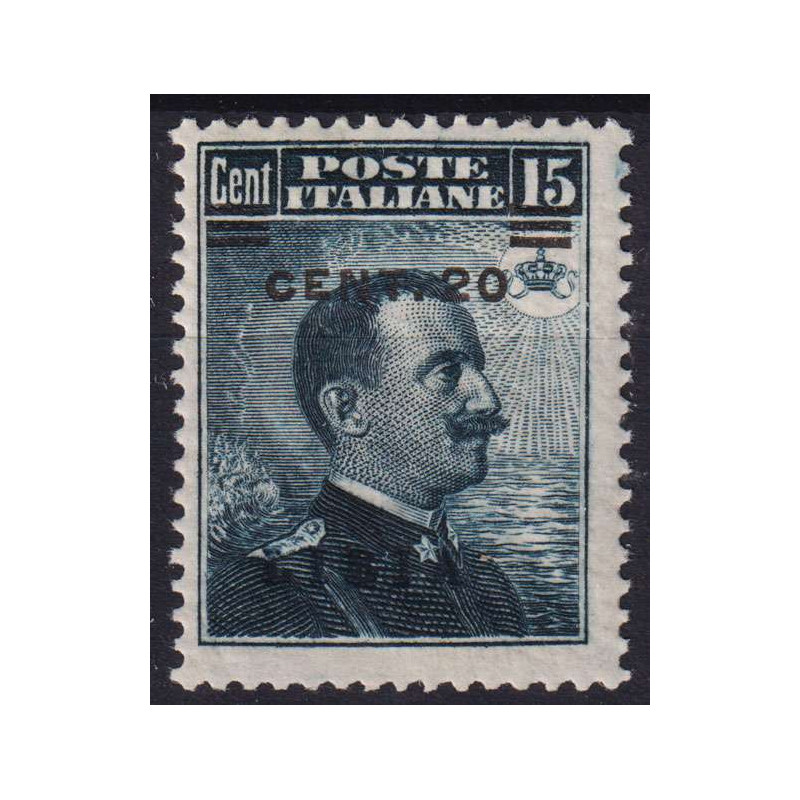 LIBIA 1916 MICHETTI 20 C. SU 15 C. N.17 G.I MNH**  | Filatelia Meloni