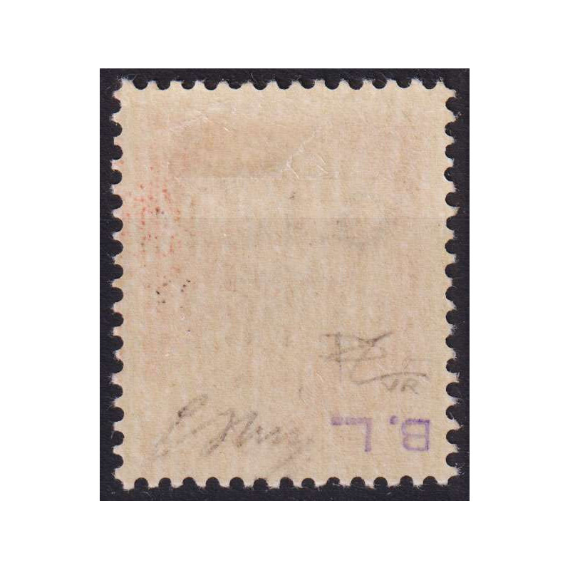 R.S.I 1944 20 CENTESIMI G.N.R VARIETA' DOPPIA SOPR. N.473b G.O MH* ...