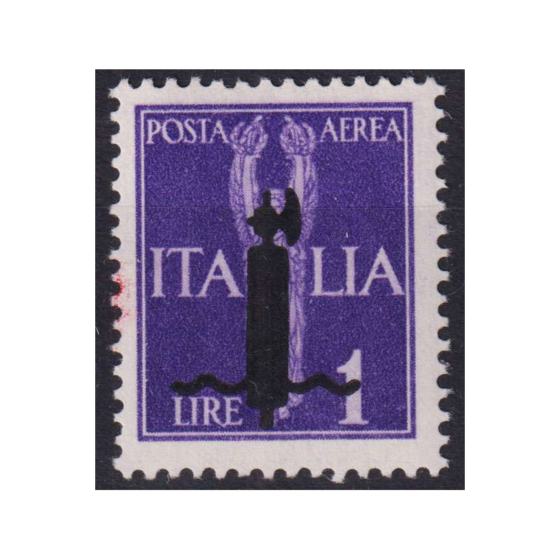 R.S.I 1944 P/A SAGGIO 1 LIRA N.P12 G.I MNH** CERT.  | Filatelia Meloni