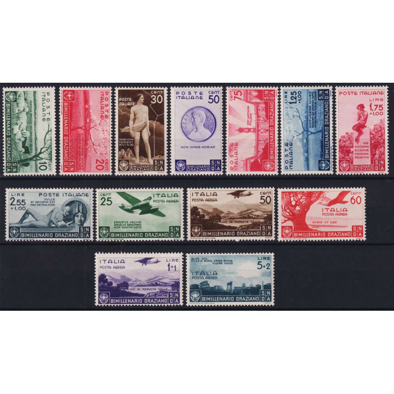 REGNO D'ITALIA 1936 NASCITA ORAZIO 13 V. G.I MNH** BUONE CENTRATURE...