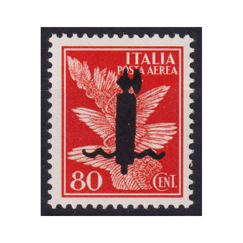 R.S.I 1944 P/A SAGGIO 80 C. N.P11 G.I MNH** CERT.  | Filatelia Meloni