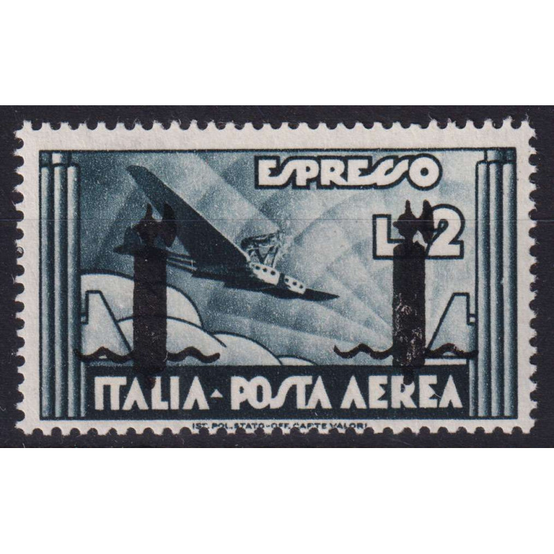 R.S.I 1944 P/A SAGGIO ESPRESSO 2 LIRE N.P16 G.I MNH** CERT.  | Fila...