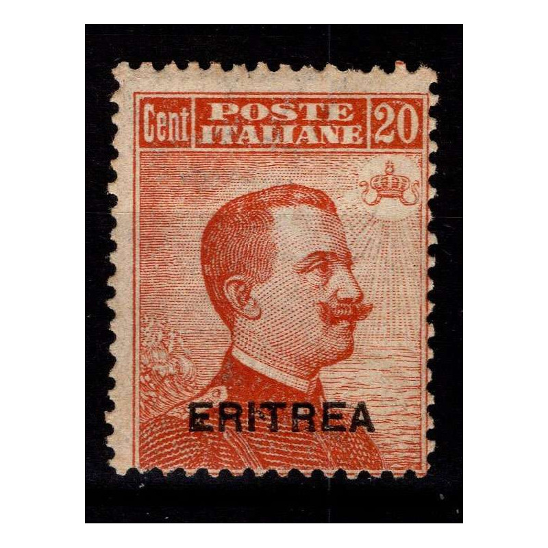 COLONIE ERITREA 1921 MICHETTI 20 CENTESIMI N.49 G.I MNH**  | Filate...