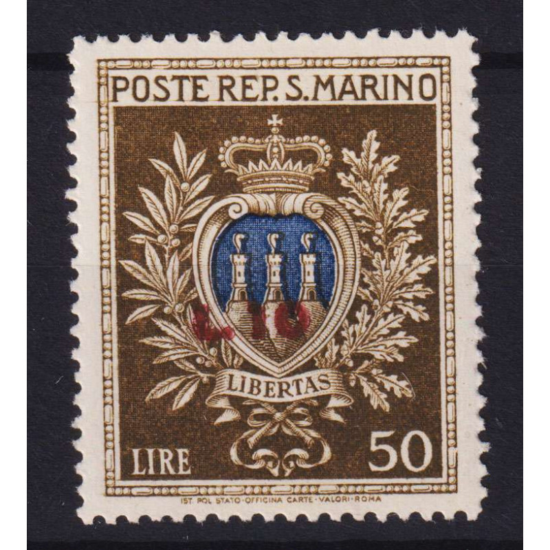 SAN MARINO 1946 PRO OPERA ASSISTENZA N.297 G.I MNH**  | Filatelia M...