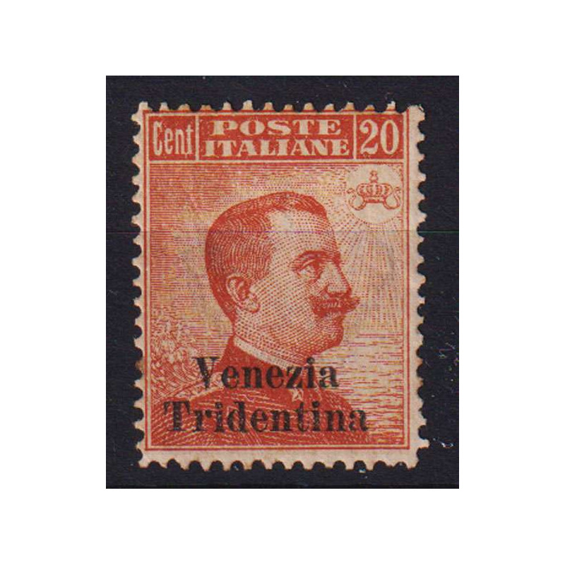 OCCUPAZIONI TRENTINO 1918 VENEZIA TRIDENTINA 20 CENTEISMI N.23 G.O ...