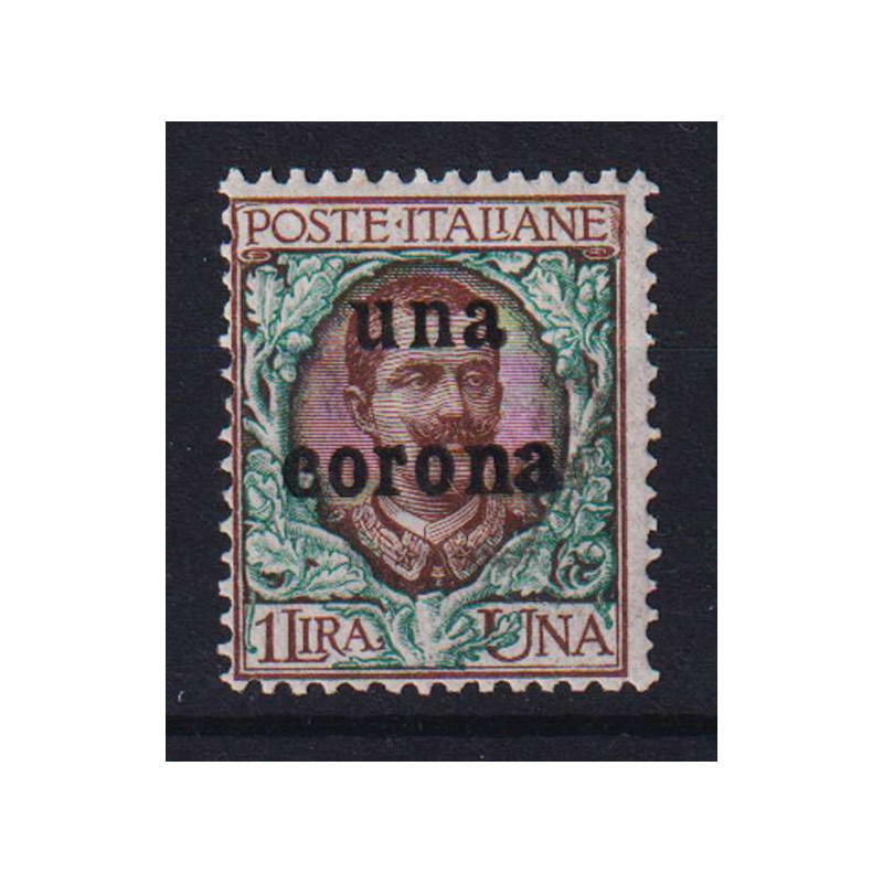 OCCUPAZIONI DALMAZIA 1919 1 C. SU 1 L. N.1 G.I MNH**  | Filatelia M...