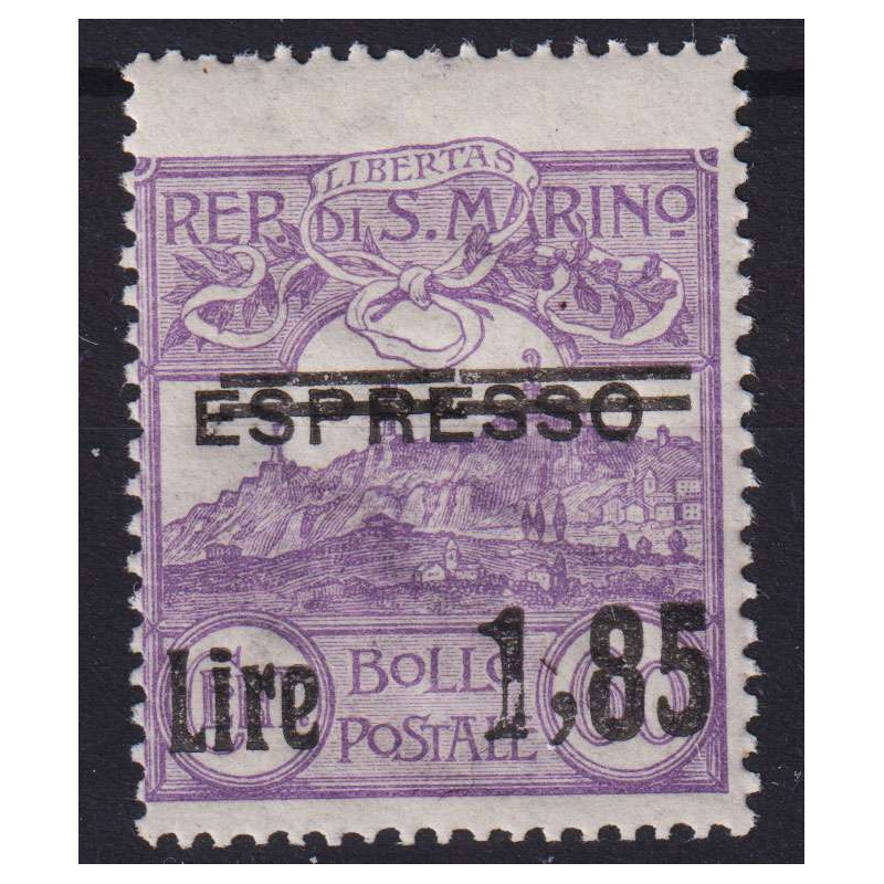 SAN MARINO 1926 ESPRESSO 1,85 SU 60 CENT. N.129 G.I MNH**  | Filate...