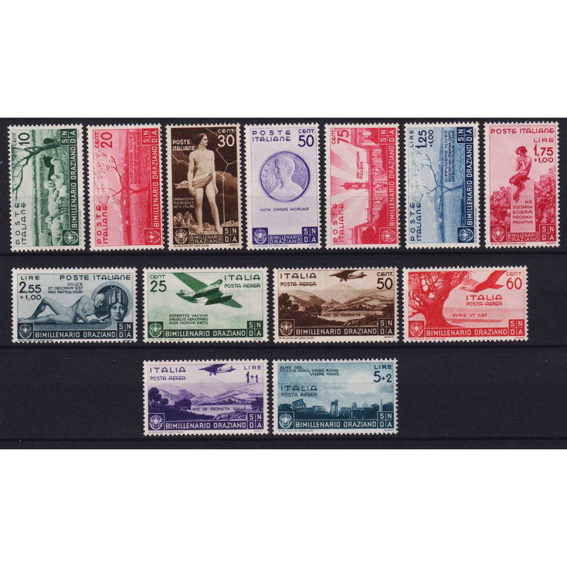 REGNO D' ITALIA 1936 ORAZIO 13 V. G.I MNH**  | Filatelia Meloni