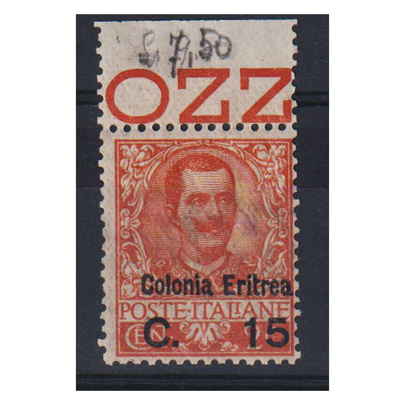 COLONIE ERITREA 1905 FLOREALE SOPRASTAMPATA N.30 G.I MNH**  | Filat...