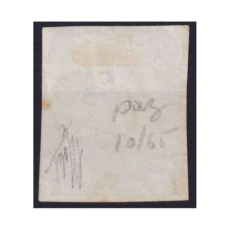 PARMA 1852 GIGLIO 40 CENTESIMI AZZURRO CHIARO N.5a USATO MARGINATO ...