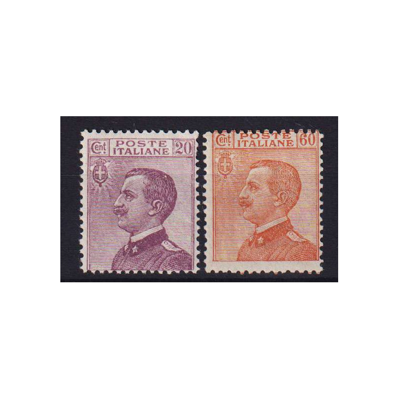 REGNO 1926 MICHETTI 2 VALORI N.204-205 G.I MNH**  | Filatelia Meloni