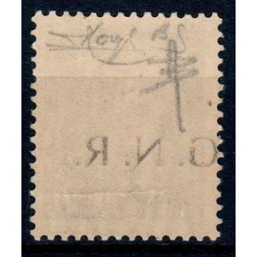 REPUBBLICA SOCIALE 1944 10 L. G.N.R. BRESCIA 2 VARIETA' FIRMA RAY G...