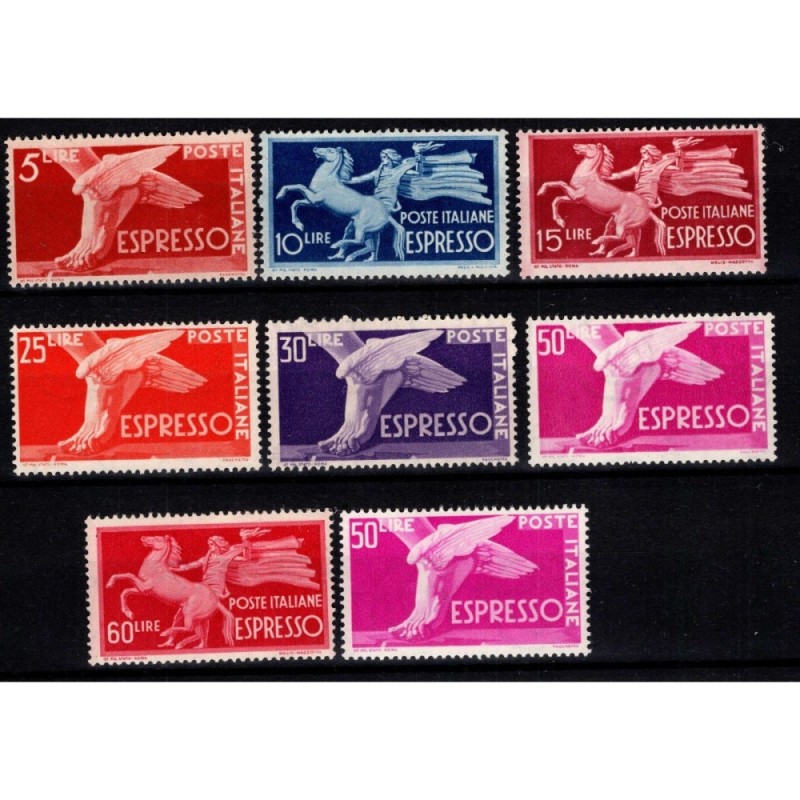 REPUBBLICA 1945-52 ESPRESSI DEMOCRATICA 8 V. G.I MNH**  | Filatelia...